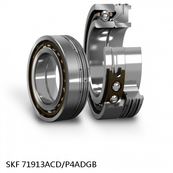 71913ACD/P4ADGB SKF Super Precision,Super Precision Bearings,Super Precision Angular Contact,71900 Series,25 Degree Contact Angle #1 image