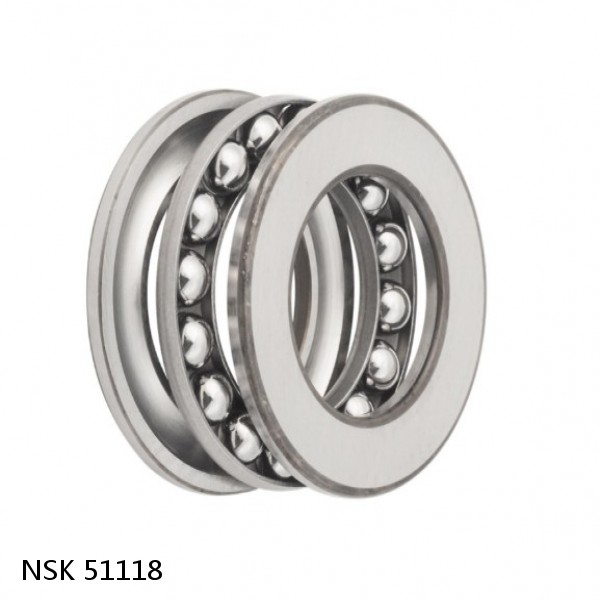 51118 NSK Thrust Ball Bearing #1 image