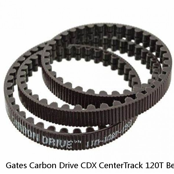 Gates Carbon Drive CDX CenterTrack 120T Belt 11M-120T-12CT  #1 image