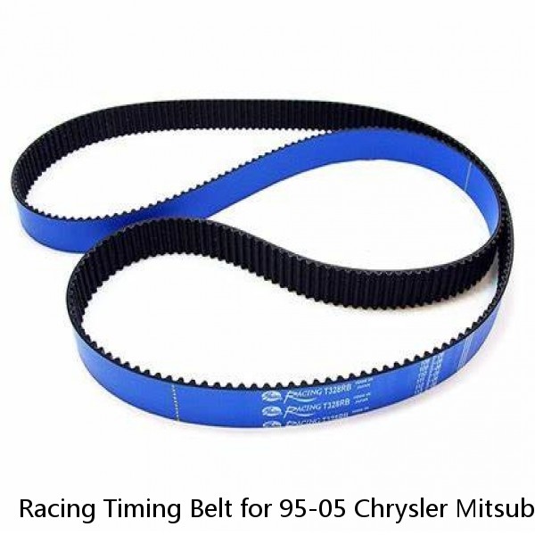 Racing Timing Belt for 95-05 Chrysler Mitsubishi Dodge SOHC 6G72 2.5L 3.0L #1 image