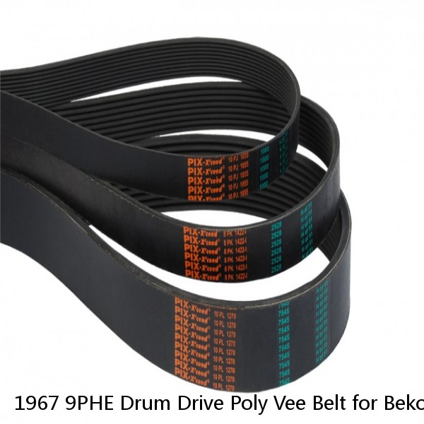 1967 9PHE Drum Drive Poly Vee Belt for Beko DRVS Tumble Dryers 2953240200 #1 image