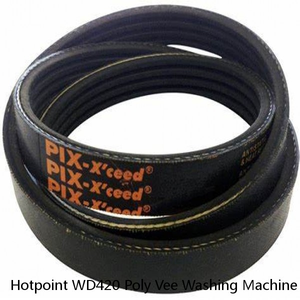 Hotpoint WD420 Poly Vee Washing Machine Drive Belt FREE DELIVERY #1 image