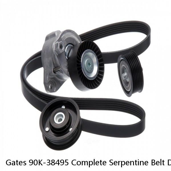 Gates 90K-38495 Complete Serpentine Belt Drive Component Kit #1 image